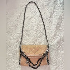 Stella McCartney Blush Pink Quilted Mini Falabella Bag Vegan Leather